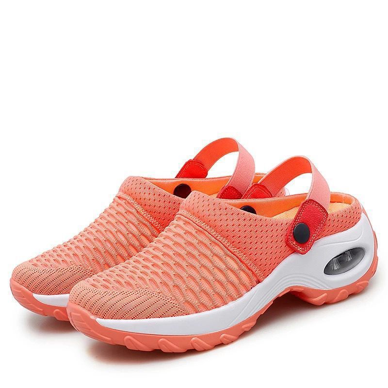 Wholesale trade plus size Baotou two-wear sandals and slippers round head